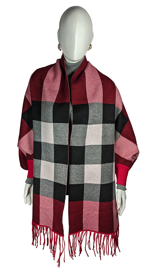 Chal Mangas Burberry Rojo